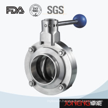 Stainless Steel Pull Handle Welded Sanitary Butterfly Valve (JN-BV3001)